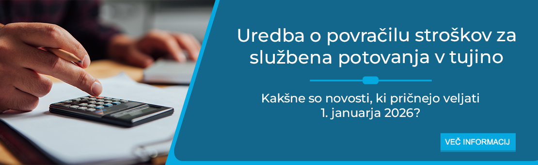 Slu�bena potovanja v tujino